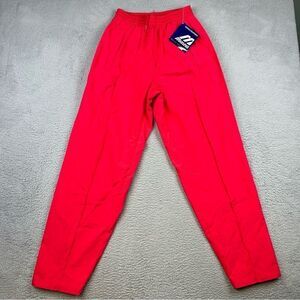 Mizuno Windbreaker Pants Adult Large Pink Swishy Drawstring Mesh Lined Nylon NEW